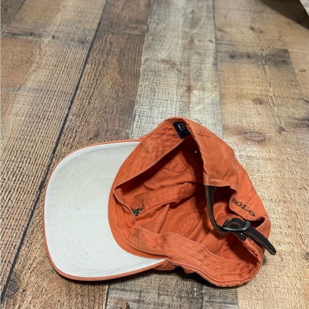 Orange Polo Cap - Picture 7 of 9
